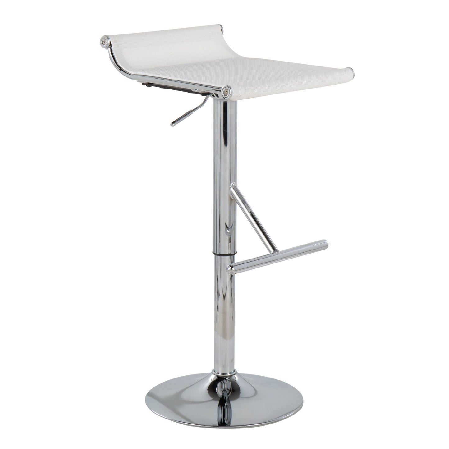 Mirage Ale - Contemporary Adjustable Bar Stool Lumi Source