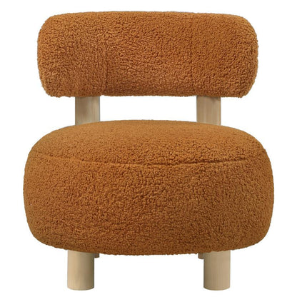 Zonie - Boucle Upholstered Barrel Back Accent Chair CoasterEveryday