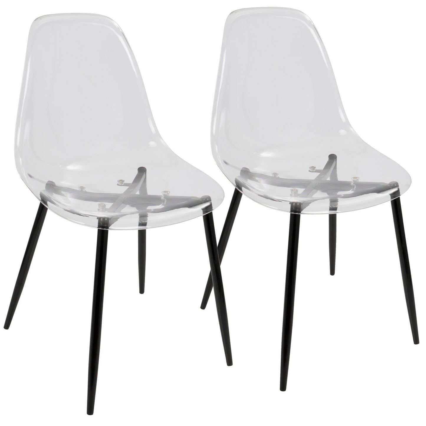 Clara - Mid-Century Modern Dining Chair (Set of 2) Lumi Source