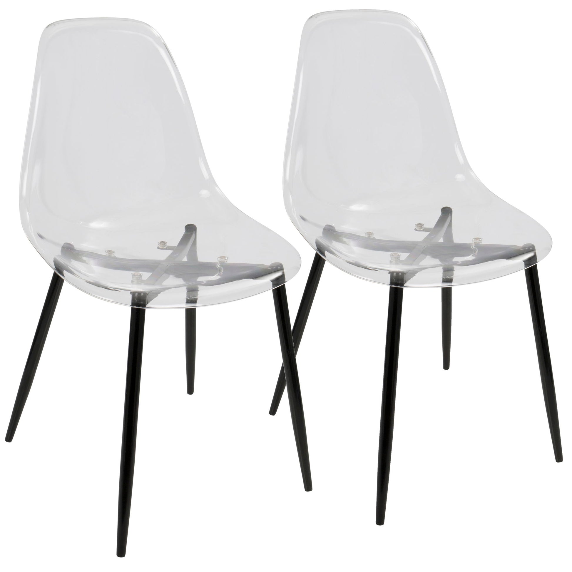 Clara - Mid-Century Modern Dining Chair (Set of 2) Lumi Source