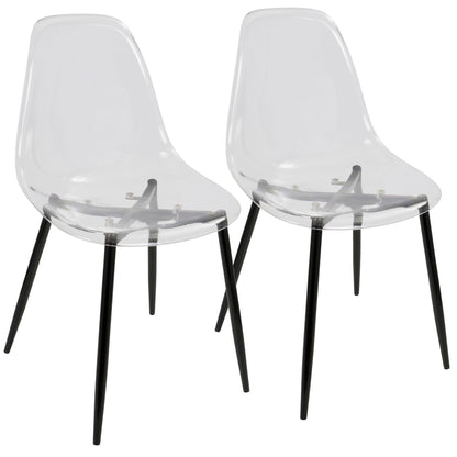 Clara - Mid-Century Modern Dining Chair (Set of 2) Lumi Source