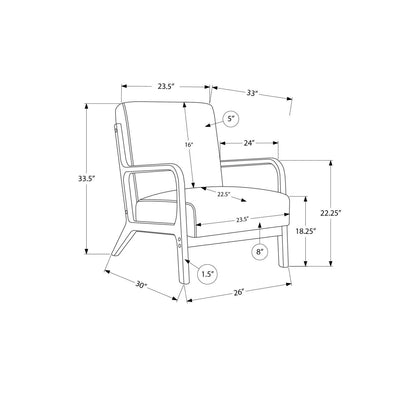 Accent Chair For Living Room Or Bedroom - Green 8th Street