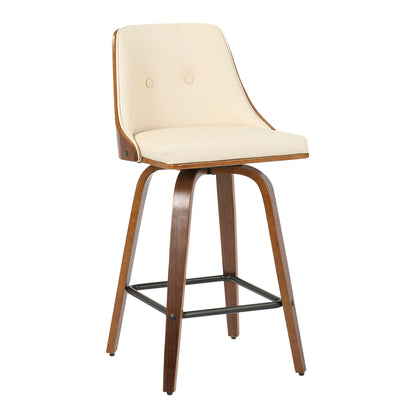 Gianna - Mid Century Modern Counter Stool (Set of 2) Lumi Source