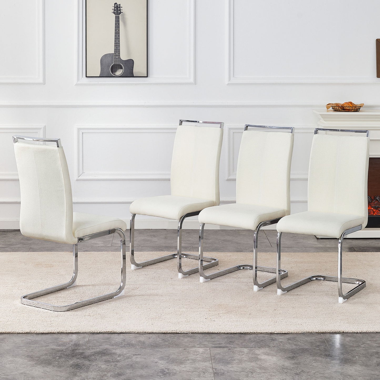 Dining Chairs With Ergonomic Backrest Home Essentials