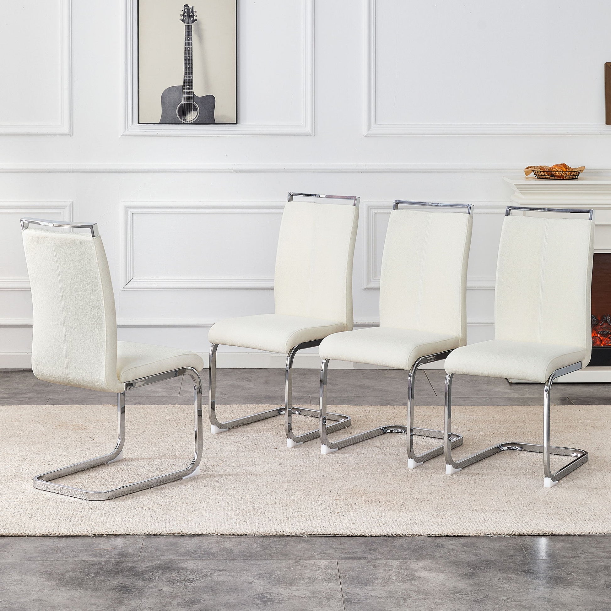 Dining Chairs With Ergonomic Backrest Home Essentials