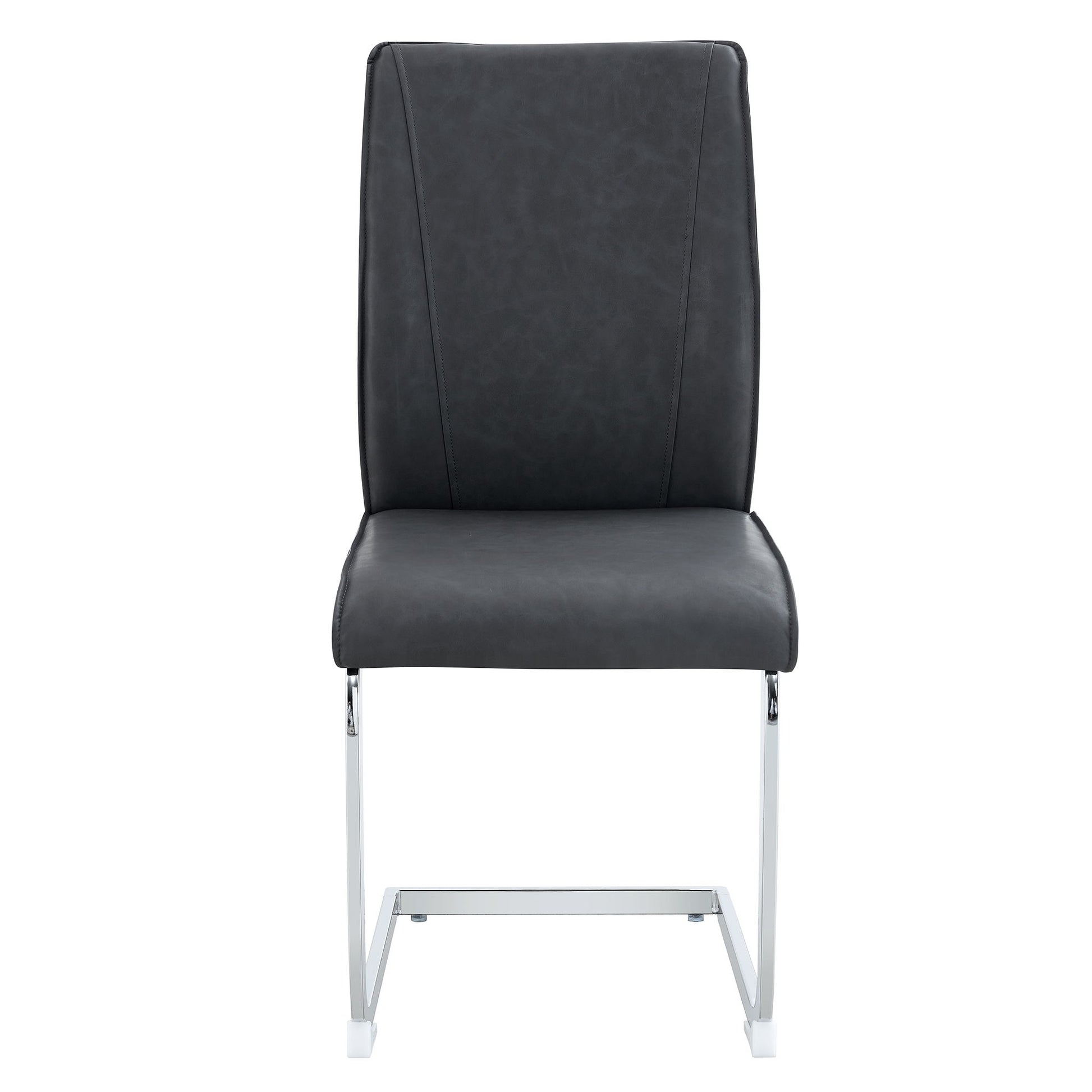 Luxury Simple Arch High Resilience Dining Chair With Arched Leg Home Essentials