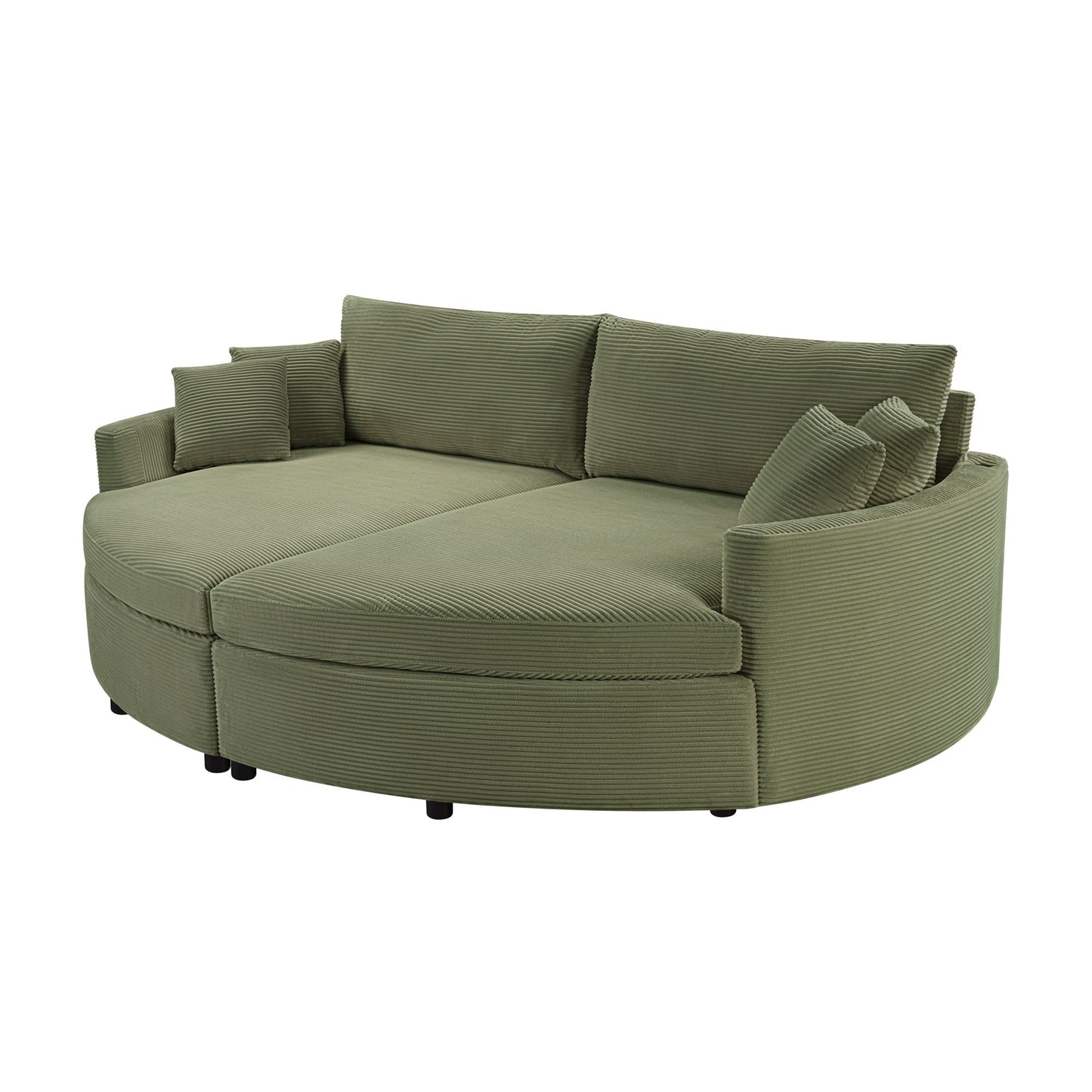 Oversized Double Chaise Lounge Sofa With USB Ports Hearth and Haven