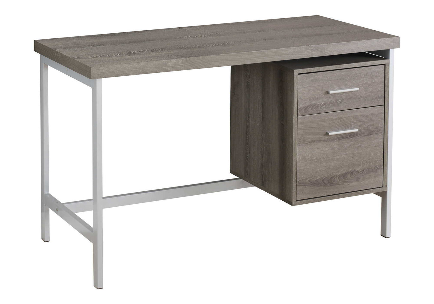Computer Desk For Home Office, Left, Right Set - Up, Storage Drawers, Modern Design 8th Street