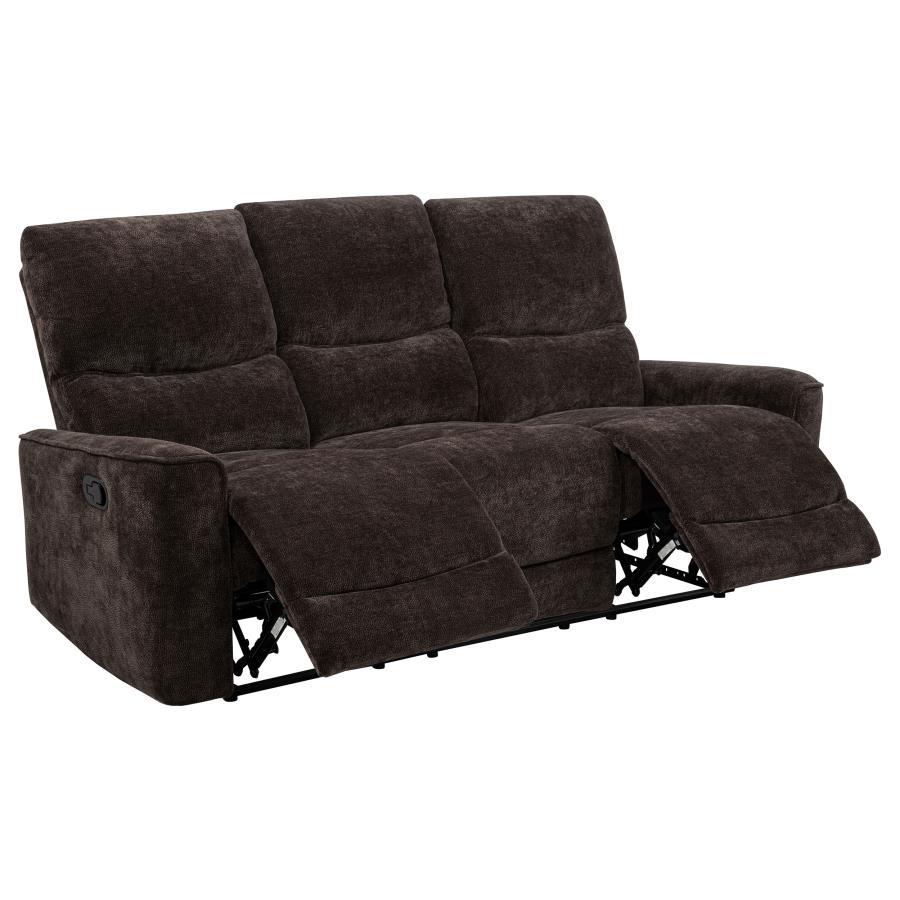 Navarro - Chenille Upholstered Reclining Sofa Coaster Fine Furniture