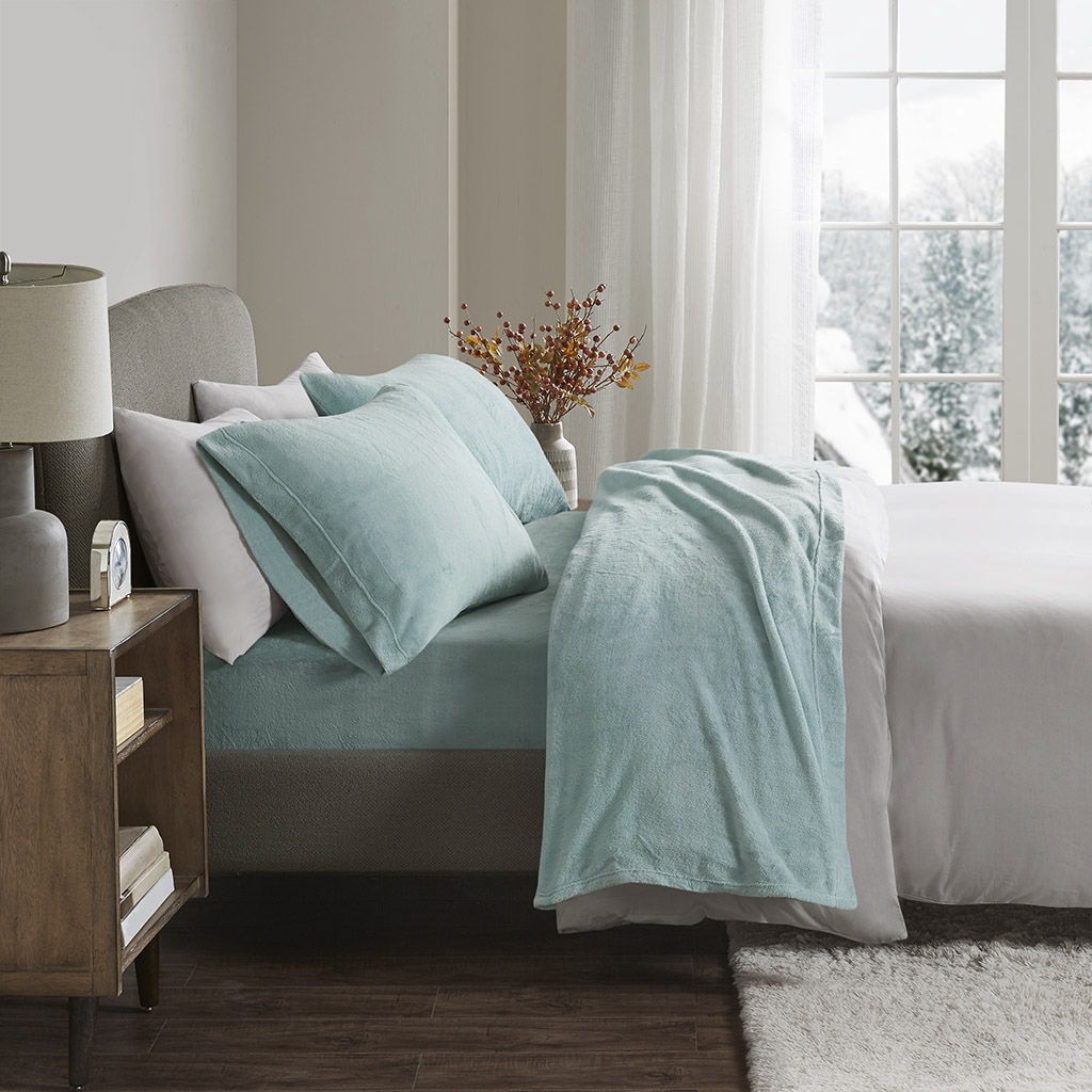 Queen Soloft Sheet Set - Aqua