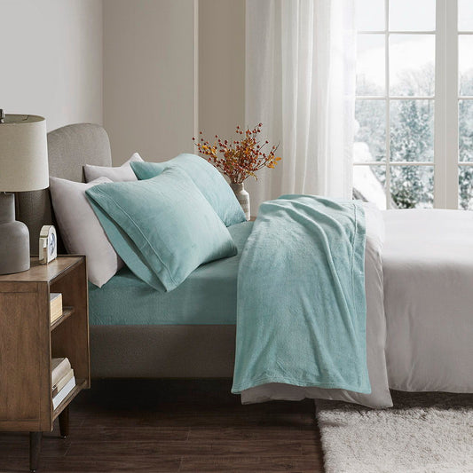 Queen Soloft Sheet Set - Aqua