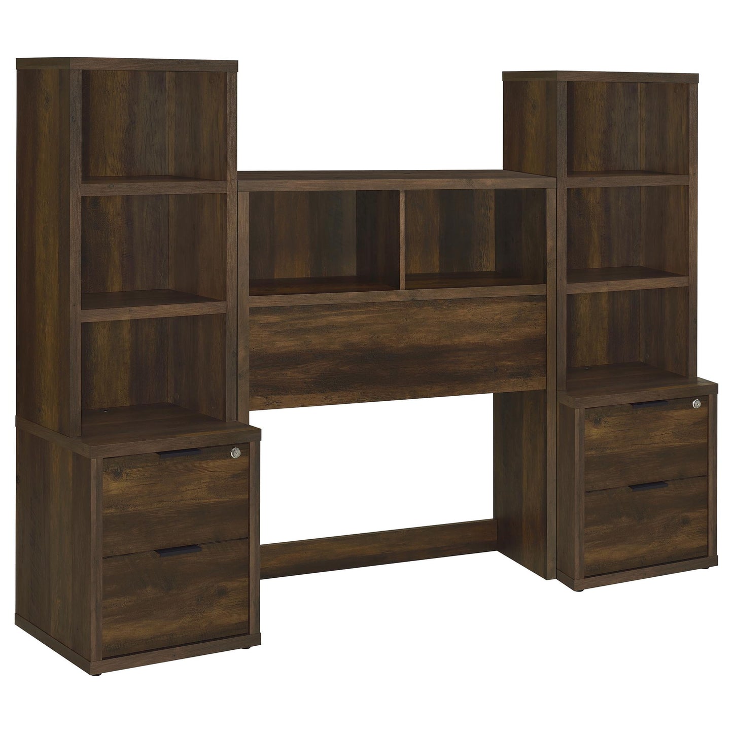 Geary - 3 Piece Bedroom Set With Bookcase Headboard Furniture Max