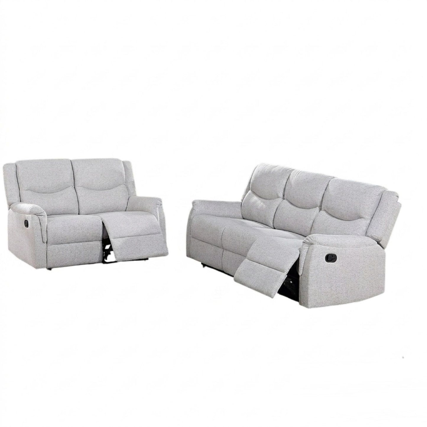 Modern Style Living Room Set, Manual Motion Home Essentials