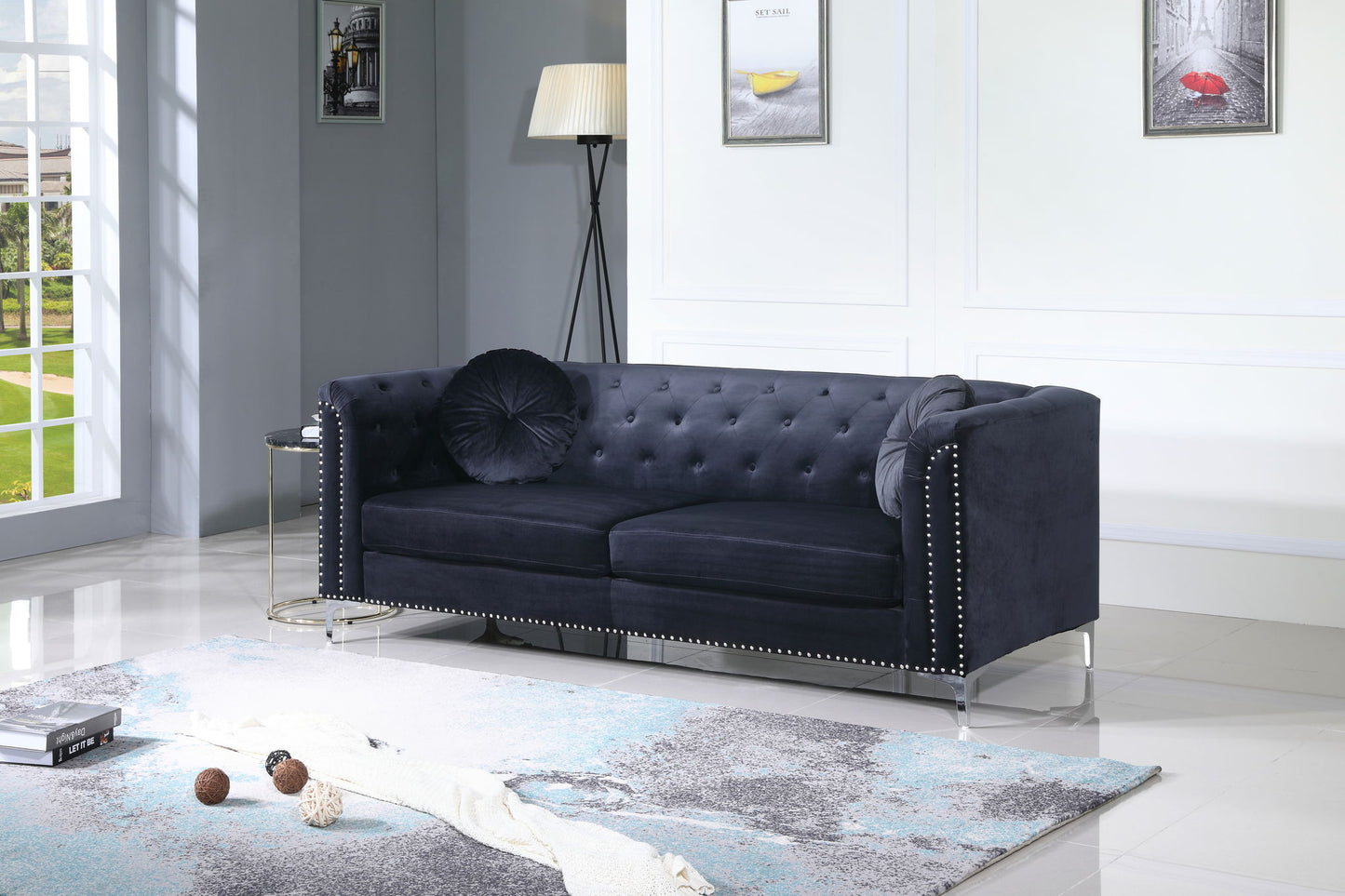 Pompano - Elegant Contemporary Sofa Glory Furniture
