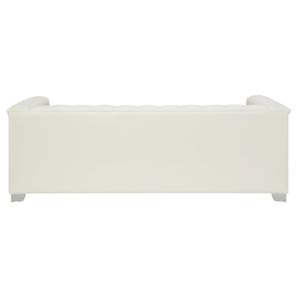 Chaviano - Upholstered Track Arm Sofa Set CoasterElevations
