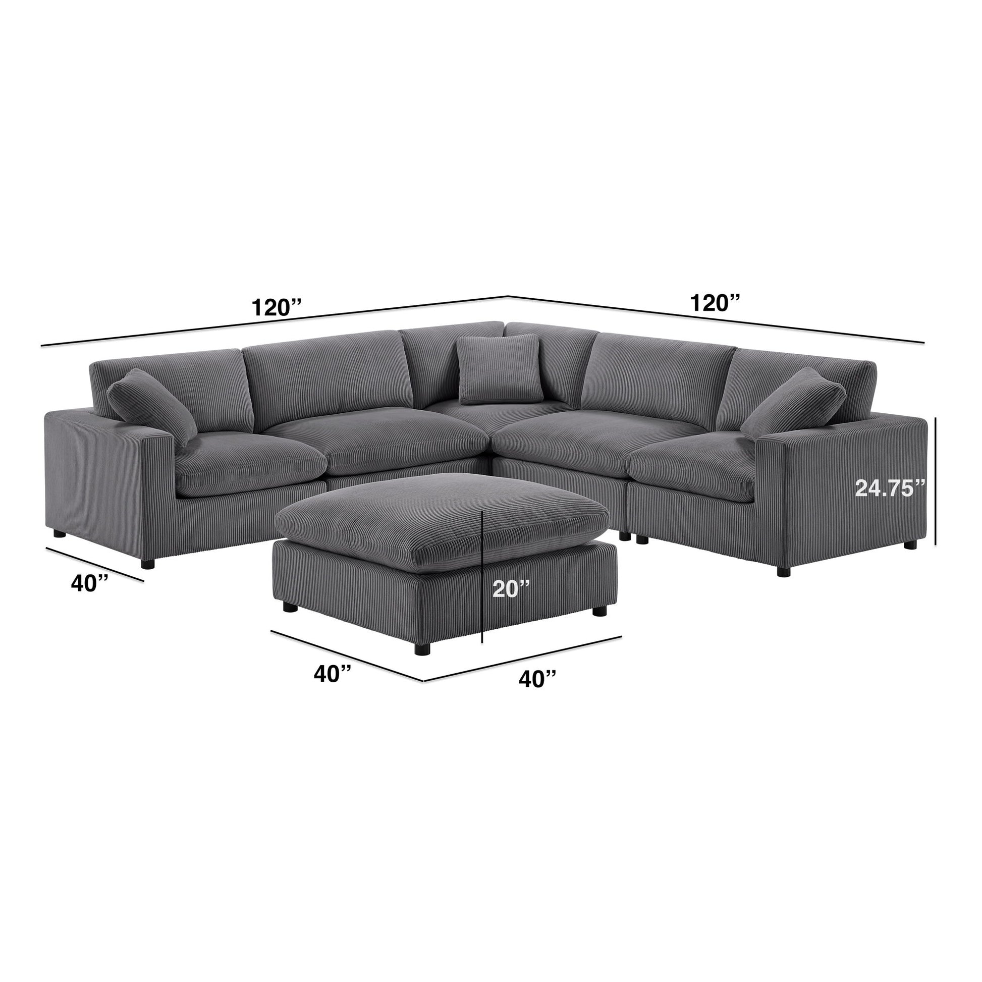 Chelsea - Modular Sectional Home Essentials