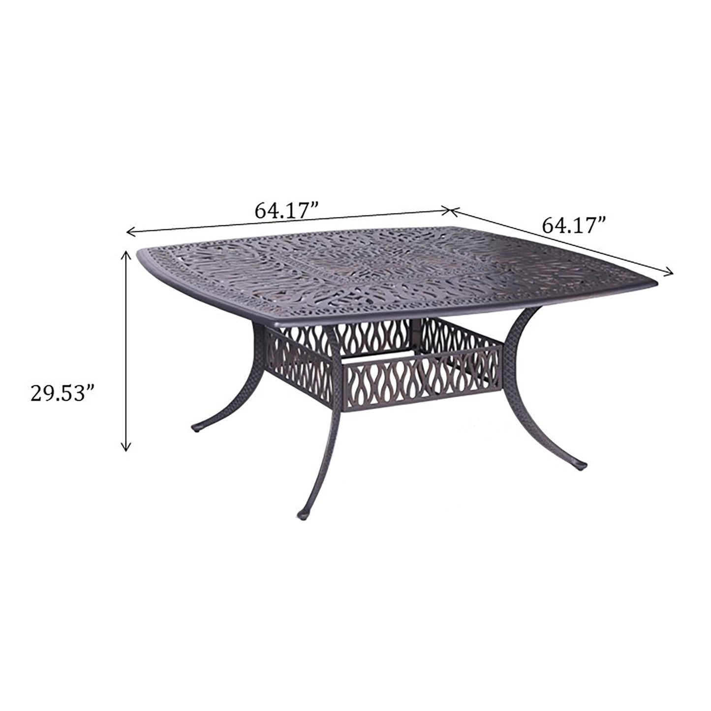 Square Dining Table - Desert Night Home Essentials