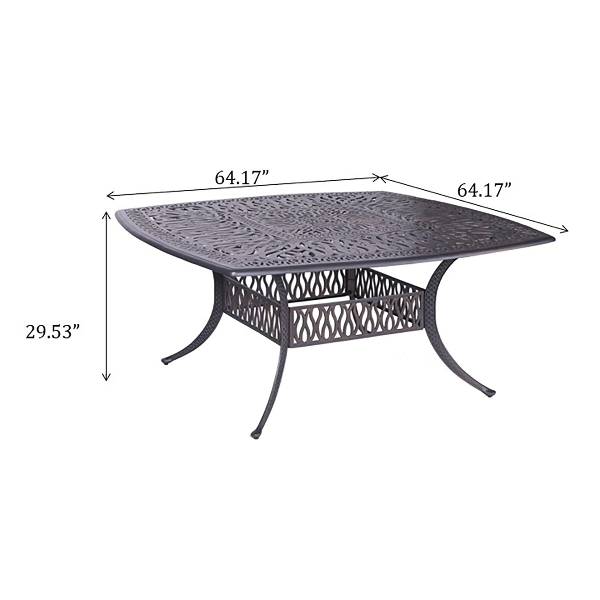 Square Dining Table - Desert Night Home Essentials