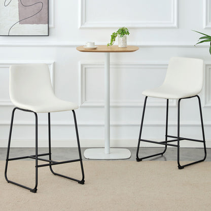Retro Bar Chairs, Comfortable Stools (Set of 2) Home Essentials