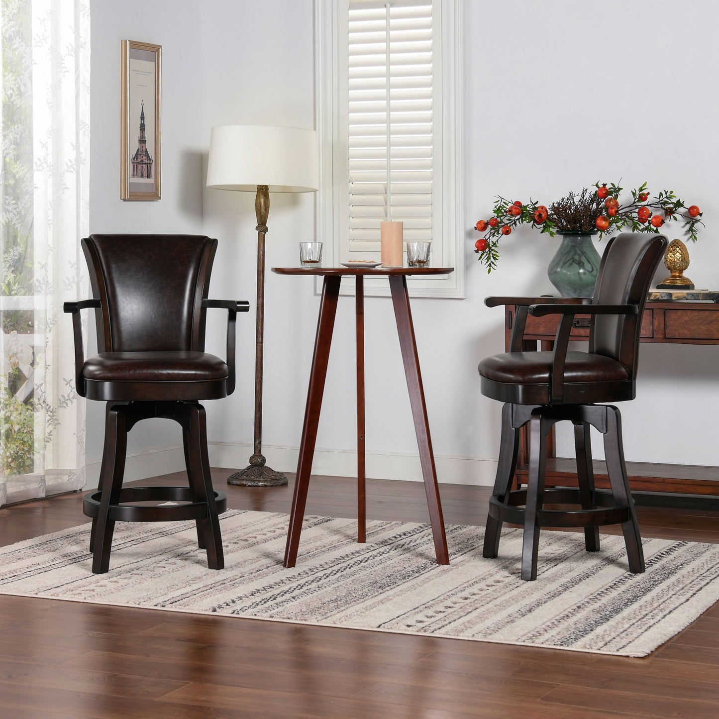 Williams - Swivel Counter Height Bar Stool Jennifer Taylor Home