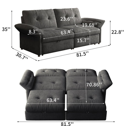 Sofa Bed, 2 In 1 Design For Living Rooms Home Essentials