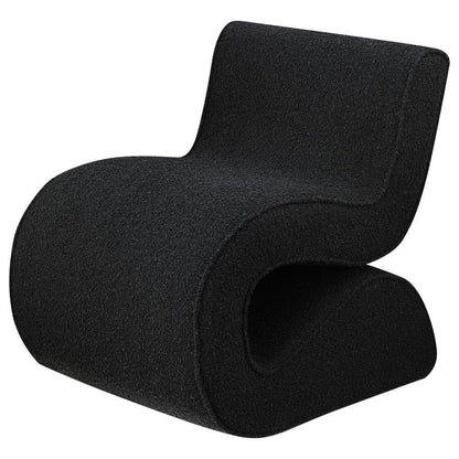 Ronea - Boucle Upholstered Armless Curved Chair