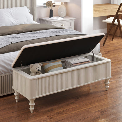 Multi Functional Storage Ottoman Bench Home Essentials