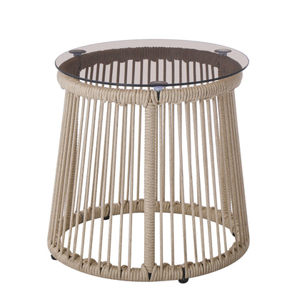 Moonstone - Side Table - Light Brown Noble House