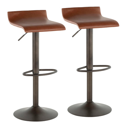 Ale - Industrial Barstool (Set of 2) Lumi Source