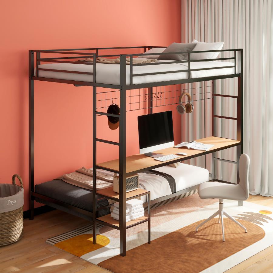 Campus - Metal Workstation Bunk Bed Coaster Fine Furniture