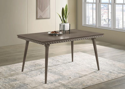 Onslow - Rectangular Wood Dining Table - Dark Brown Coaster Fine Furniture