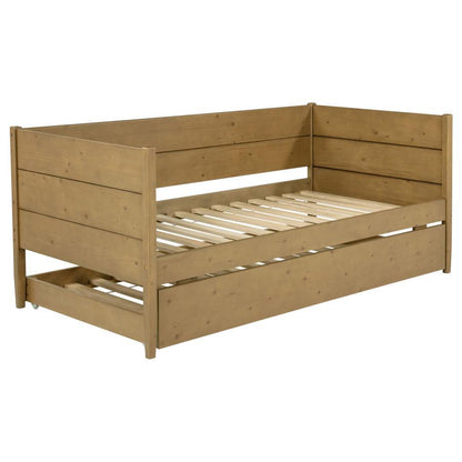 Calinda - Wood Twin Daybed With Trundle - Natural Coaster Fine Furniture