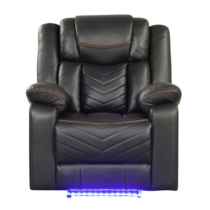Challenger - LED Power Recliner Chair Matrix Furniture Group