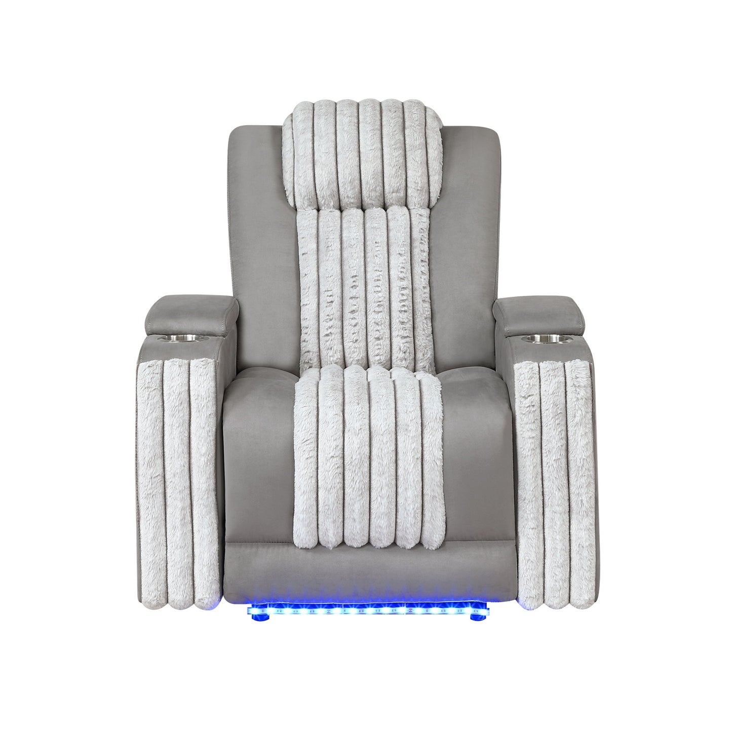 Duran - Power Recliner With Power Headrest Global Furniture USA