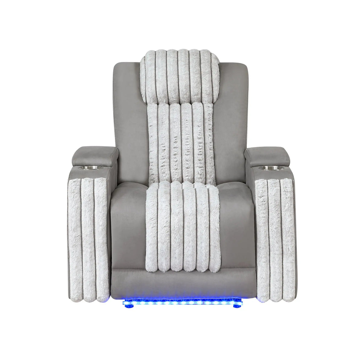 Duran - Power Recliner With Power Headrest Global Furniture USA
