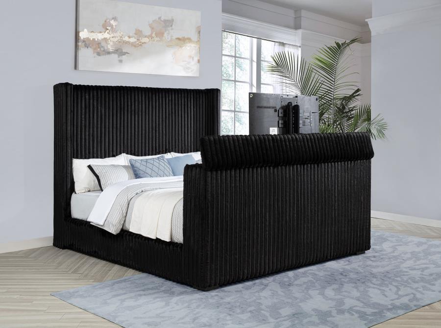 Centergrove - Upholstered Wingback TV Bed Coaster Fine Furniture