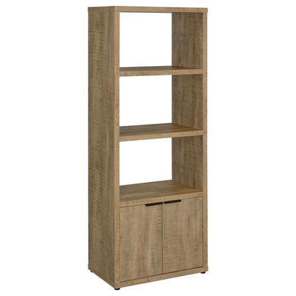 Tabby - 3-Shelf Engineered Wood Media Tower - Mango