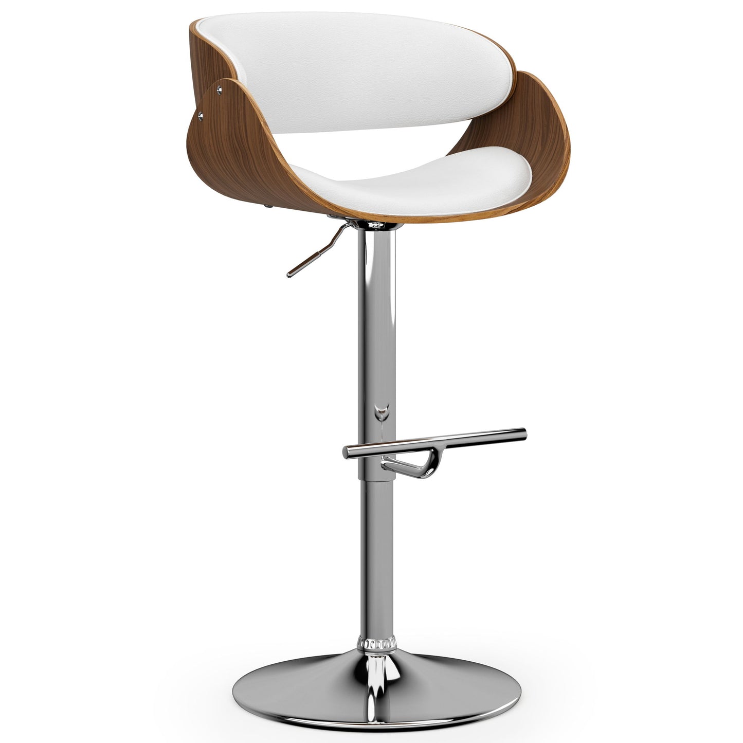 Amery - Mid Century Modern Adjustable Swivel Bar Stool Simpli-Home