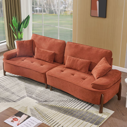 Comfortable Deep Seated Sofa With Pillows Home Essentials