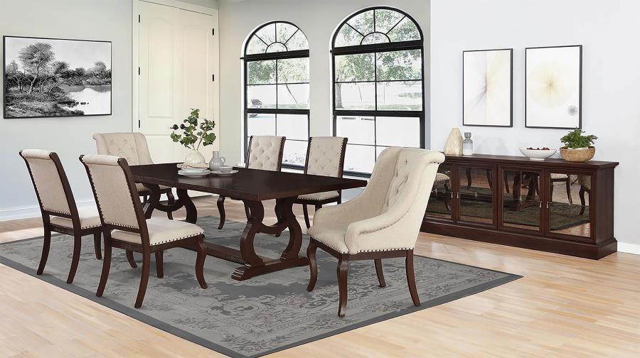 Brockway - Extension Leaf Dining Table CoasterEssence