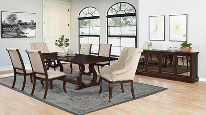 Brockway - Extension Leaf Dining Table CoasterEssence