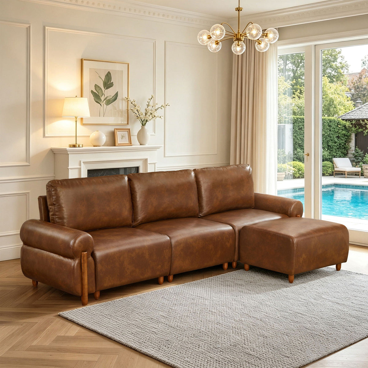 Sectional Modular Couch Sofa Home Essentials
