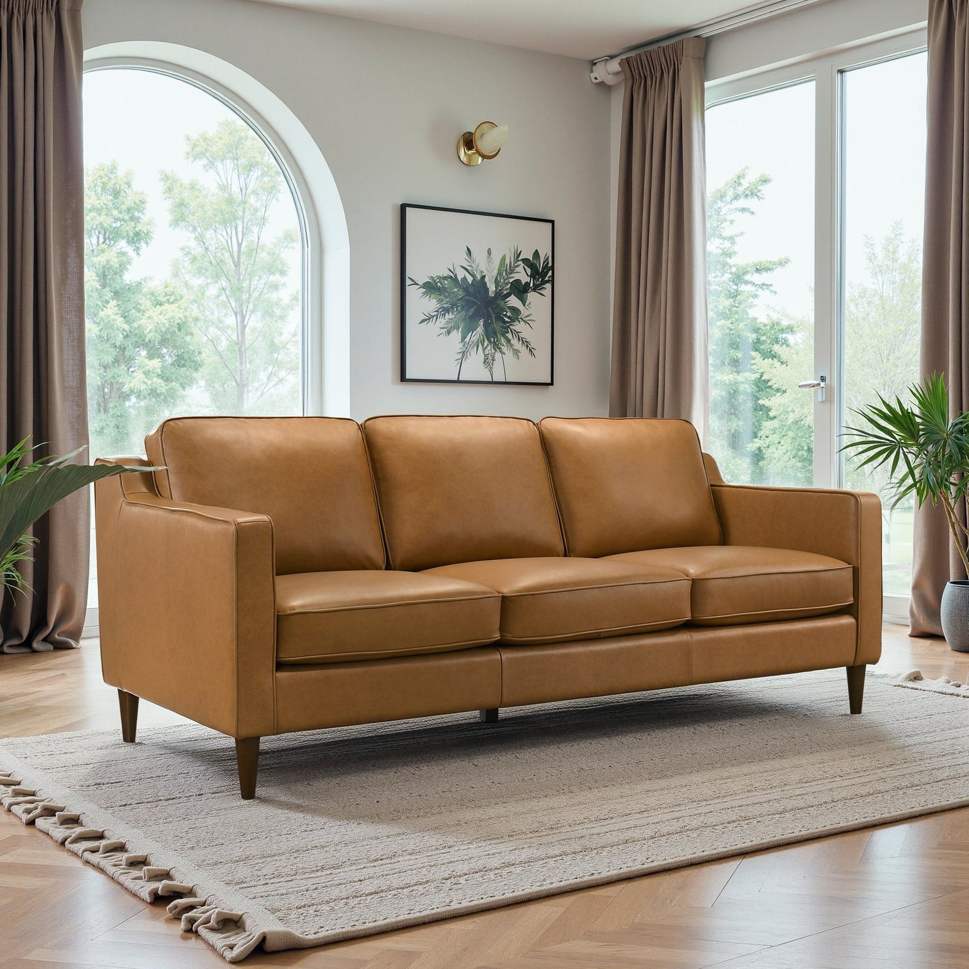 Cooper - Sofa - Tan Ashcroft Furniture