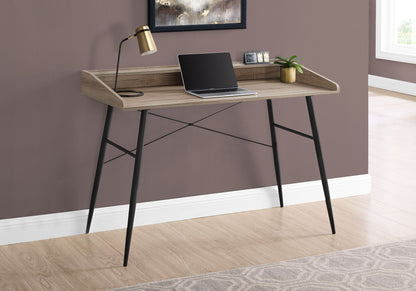 Computer Desk For Home Office, Sturdy Construction, Storage Shelves 8th Street