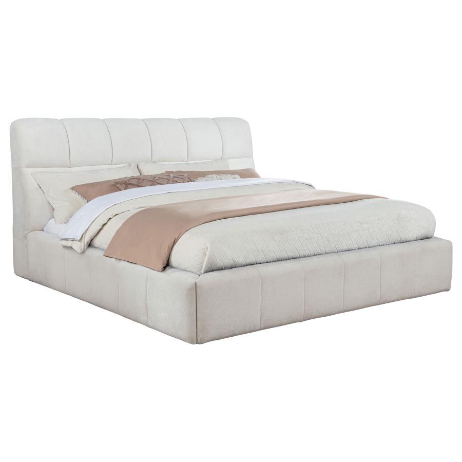 Nollet - Upholstered Platform Bed Coaster Fine Furniture
