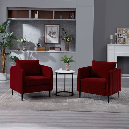 Accent Chair With Pillow For Living Room Home Essentials