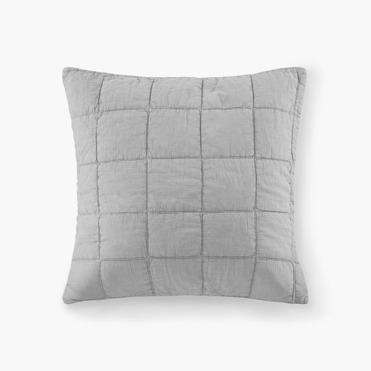 Gema - European Pillow Sham - Grey