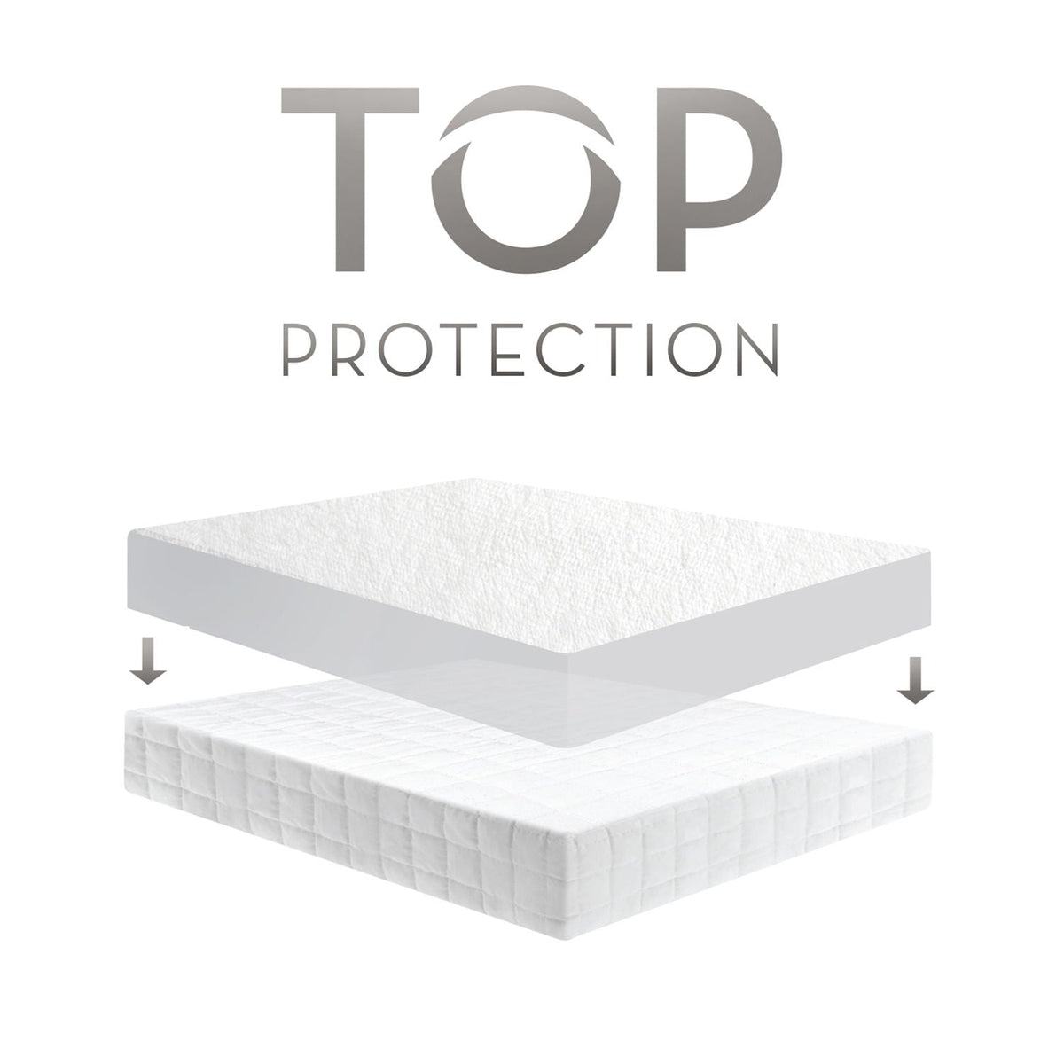 Prime - Terry Mattress Protector - Split California King Malouf