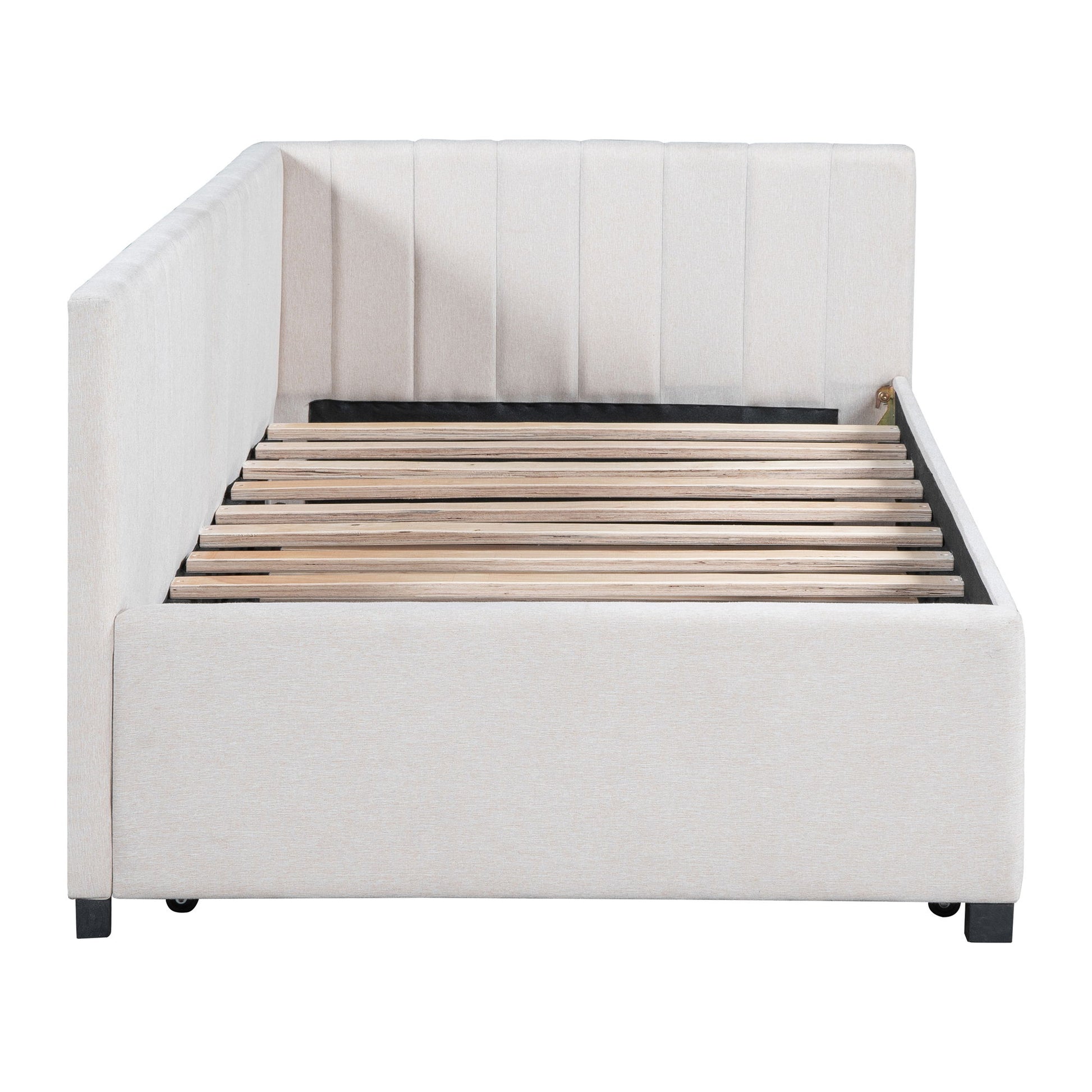 Upholstered Daybed, Sofa Bed Frame, No Box Spring Needed - Snoozhouse