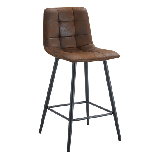 Bar Chair Set Comfortable With Metal Legs And Ergonomic Design Home Essentials